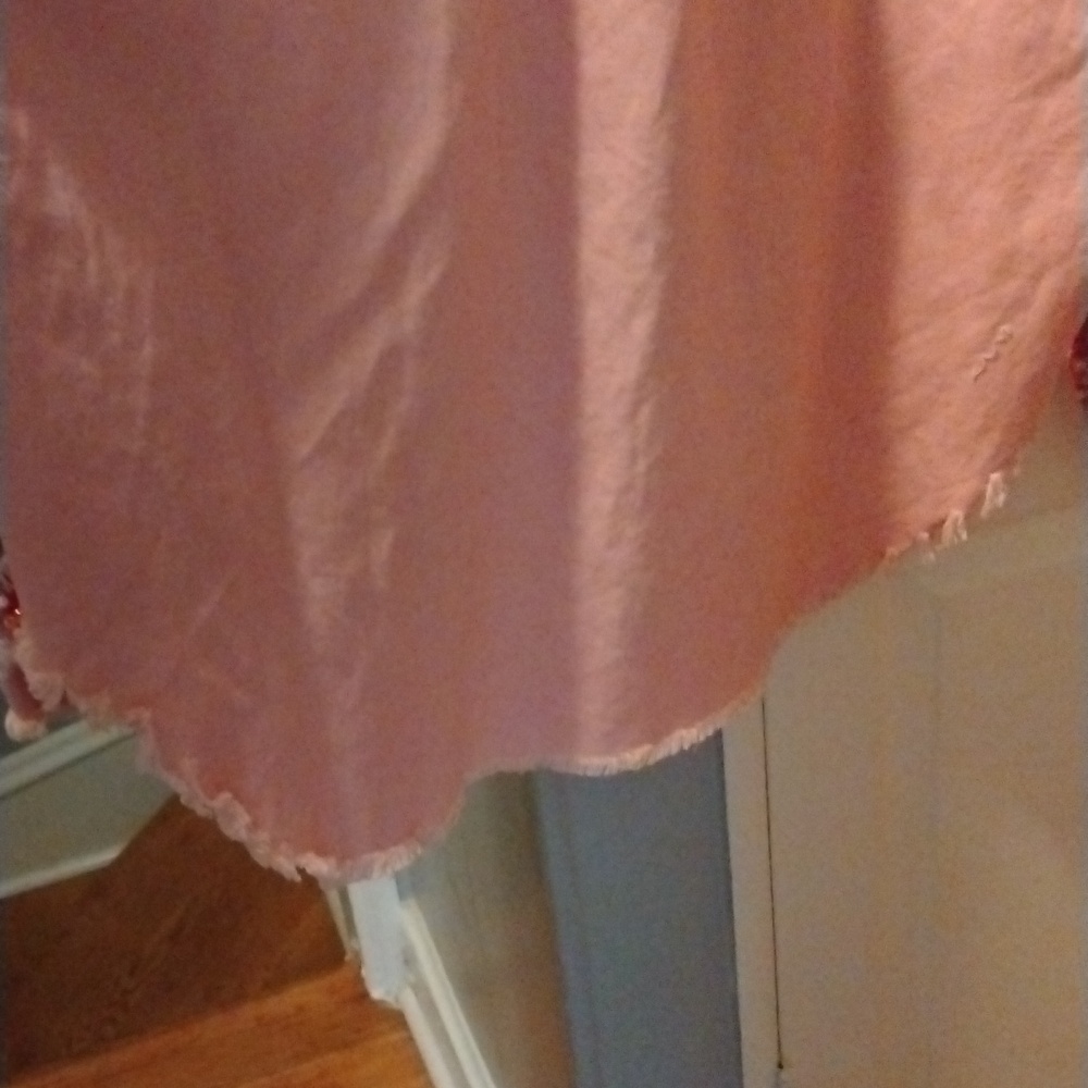 Gorgeous Pink Sequin Long Sleeve Shirt - Picture 9 of 11